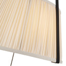 Two Light Pendant<br /><span style="color:#4AB0CE;">Entrega: 4-10 dias en USA</span><br /><span style="color:#4AB0CE;font-size:60%;">PREGUNTE POR ENTREGA EN PANAMA</span><br />Collection: Scout<br />Finish: Matte Black/White Linen