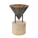 One Light Table Lamp<br /><span style="color:#4AB0CE;">Entrega: 4-10 dias en USA</span><br /><span style="color:#4AB0CE;font-size:60%;">PREGUNTE POR ENTREGA EN PANAMA</span><br />Collection: Versus<br />Finish: Aged Steel