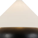 One Light Table Lamp<br /><span style="color:#4AB0CE;">Entrega: 4-10 dias en USA</span><br /><span style="color:#4AB0CE;font-size:60%;">PREGUNTE POR ENTREGA EN PANAMA</span><br />Collection: Rowan<br />Finish: Matte Black/White Linen