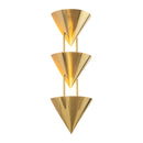 Three Light Wall Sconce<br /><span style="color:#4AB0CE;">Entrega: 4-10 dias en USA</span><br /><span style="color:#4AB0CE;font-size:60%;">PREGUNTE POR ENTREGA EN PANAMA</span><br />Collection: Versus<br />Finish: Patina Brass