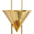 Three Light Wall Sconce<br /><span style="color:#4AB0CE;">Entrega: 4-10 dias en USA</span><br /><span style="color:#4AB0CE;font-size:60%;">PREGUNTE POR ENTREGA EN PANAMA</span><br />Collection: Versus<br />Finish: Patina Brass