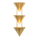 Three Light Wall Sconce<br /><span style="color:#4AB0CE;">Entrega: 4-10 dias en USA</span><br /><span style="color:#4AB0CE;font-size:60%;">PREGUNTE POR ENTREGA EN PANAMA</span><br />Collection: Versus<br />Finish: Patina Brass