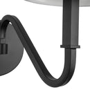 One Light Wall Sconce<br /><span style="color:#4AB0CE;">Entrega: 1-2 semanas en USA</span><br /><span style="color:#4AB0CE;font-size:60%;">PREGUNTE POR ENTREGA EN PANAMA</span><br />Collection: Sloan<br />Finish: Matte Black/White Linen
