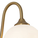 One Light Bathroom Vanity<br /><span style="color:#4AB0CE;">Entrega: 4-10 dias en USA</span><br /><span style="color:#4AB0CE;font-size:60%;">PREGUNTE POR ENTREGA EN PANAMA</span><br />Collection: Bancroft<br />Finish: Brushed Gold