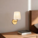 Alora - WV675106BGWL - One Light Bathroom Vanity - Scout - Brushed Gold/White Linen
