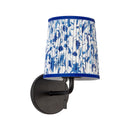 One Light Bathroom Vanity<br /><span style="color:#4AB0CE;">Entrega: 4-10 dias en USA</span><br /><span style="color:#4AB0CE;font-size:60%;">PREGUNTE POR ENTREGA EN PANAMA</span><br />Collection: Scout<br />Finish: Matte Black/Blue Linen