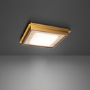 LED Flush Mount<br /><span style="color:#4AB0CE;">Entrega: 4-10 dias en USA</span><br /><span style="color:#4AB0CE;font-size:60%;">PREGUNTE POR ENTREGA EN PANAMA</span><br />Collection: Grandstand<br />Finish: Beige Travertine/Aged Brass