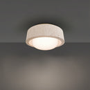 LED Flush Mount<br /><span style="color:#4AB0CE;">Entrega: 4-10 dias en USA</span><br /><span style="color:#4AB0CE;font-size:60%;">PREGUNTE POR ENTREGA EN PANAMA</span><br />Collection: Tane<br />Finish: Beige Travertine/Aged Brass