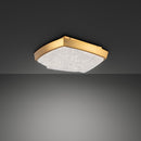LED Flush Mount<br /><span style="color:#4AB0CE;">Entrega: 4-10 dias en USA</span><br /><span style="color:#4AB0CE;font-size:60%;">PREGUNTE POR ENTREGA EN PANAMA</span><br />Collection: Kenji<br />Finish: Aged Brass
