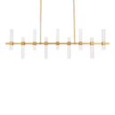 LED Linear Pendant<br /><span style="color:#4AB0CE;">Entrega: 13-14 semanas en USA</span><br /><span style="color:#4AB0CE;font-size:60%;">PREGUNTE POR ENTREGA EN PANAMA</span><br />Collection: Cinaplex<br />Finish: Aged Brass