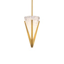 Modern Forms - PD280615-TWA-AB - LED Mini Pendant - Kiernan - Aged Brass