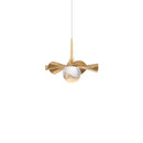 Modern Forms - PD282609-AB/GL - LED Mini Pendant - Brimm - Gold Leaf/Aged Brass