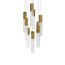 Modern Forms - PD-30809R-AB - LED Pendant - Cinema - Aged Brass