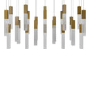 Modern Forms - PD-30823L-AB - LED Pendant - Cinema - Aged Brass