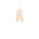 Modern Forms - PD-4510-30-WV/AB - LED Mini Pendant - Pompeii - Beige Travertine/Aged Brass