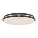 LED Flush Mount<br /><span style="color:#4AB0CE;">Entrega: 4-10 dias en USA</span><br /><span style="color:#4AB0CE;font-size:60%;">PREGUNTE POR ENTREGA EN PANAMA</span><br />Collection: Arclume<br />Finish: Dark Matte Black
