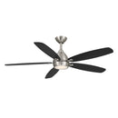 52" Ceiling Fan<br /><span style="color:#4AB0CE;">Entrega: 4-10 dias en USA</span><br /><span style="color:#4AB0CE;font-size:60%;">PREGUNTE POR ENTREGA EN PANAMA</span><br />Collection: Soreno<br />Finish: Brushed Nickel