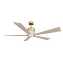 54" Ceiling Fan<br /><span style="color:#4AB0CE;">Entrega: 4-10 dias en USA</span><br /><span style="color:#4AB0CE;font-size:60%;">PREGUNTE POR ENTREGA EN PANAMA</span><br />Collection: Oovin<br />Finish: Heritage Brass