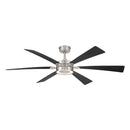 60" Ceiling Fan<br /><span style="color:#4AB0CE;">Entrega: 4-10 dias en USA</span><br /><span style="color:#4AB0CE;font-size:60%;">PREGUNTE POR ENTREGA EN PANAMA</span><br />Collection: Brenix<br />Finish: Brushed Nickel