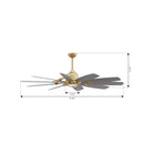 Minka Aire - F864L-LBR - 65" Ceiling Fan - Barn - Legacy Brass
