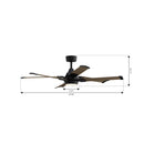 Minka Aire - F892L-CL/AO - 56" Ceiling Fan - Soarin - Coal