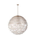 12 Light Chandelier<br /><span style="color:#4AB0CE;">Entrega: 4-10 dias en USA</span><br /><span style="color:#4AB0CE;font-size:60%;">PREGUNTE POR ENTREGA EN PANAMA</span><br />Collection: Sphere<br />Finish: Pearlized Antique Brass