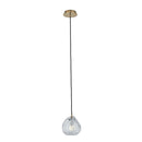 One Light Pendant<br /><span style="color:#4AB0CE;">Entrega: 4-10 dias en USA</span><br /><span style="color:#4AB0CE;font-size:60%;">PREGUNTE POR ENTREGA EN PANAMA</span><br />Collection: Pallina<br />Finish: Winter Brass