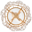 LED Convertible Semi Flush<br /><span style="color:#4AB0CE;">Entrega: 4-10 dias en USA</span><br /><span style="color:#4AB0CE;font-size:60%;">PREGUNTE POR ENTREGA EN PANAMA</span><br />Collection: Amira<br />Finish: Distressed Brass