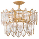 LED Convertible Semi Flush<br /><span style="color:#4AB0CE;">Entrega: 4-10 dias en USA</span><br /><span style="color:#4AB0CE;font-size:60%;">PREGUNTE POR ENTREGA EN PANAMA</span><br />Collection: Amira<br />Finish: Distressed Brass