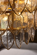 Fredrick Ramond - FR32604DA - LED Chandelier - Amira - Distressed Brass