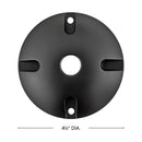 Hinkley - 0022BSK - Junction Box Cover - Accessory - Brass Satin Black