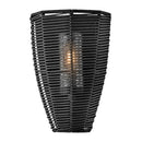 LED Wall Sconce<br /><span style="color:#4AB0CE;">Entrega: 4-10 dias en USA</span><br /><span style="color:#4AB0CE;font-size:60%;">PREGUNTE POR ENTREGA EN PANAMA</span><br />Collection: Luca<br />Finish: Black