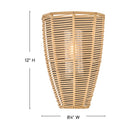 Hinkley - 10380BK-CML - LED Wall Sconce - Luca - Black
