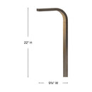 Hinkley - 15546BU - LED Path Light - Rift - Burnished Bronze