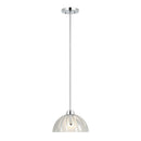 One Light Pendant<br /><span style="color:#4AB0CE;">Entrega: 2-3 semanas en USA</span><br /><span style="color:#4AB0CE;font-size:60%;">PREGUNTE POR ENTREGA EN PANAMA</span><br />Collection: Chroman Empire<br />Finish: Chrome