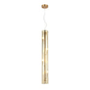 Four Light Pendant<br /><span style="color:#4AB0CE;">Entrega: 2-3 semanas en USA</span><br /><span style="color:#4AB0CE;font-size:60%;">PREGUNTE POR ENTREGA EN PANAMA</span><br />Collection: Chroman Empire<br />Finish: Satin Gold