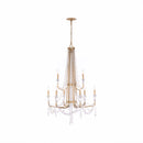 Nine Light Chandelier<br /><span style="color:#4AB0CE;">Entrega: 5-6 semanas en USA</span><br /><span style="color:#4AB0CE;font-size:60%;">PREGUNTE POR ENTREGA EN PANAMA</span><br />Collection: Barcelona<br />Finish: Brass Kisser