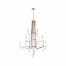 12 Light Chandelier<br /><span style="color:#4AB0CE;">Entrega: 4-5 semanas en USA</span><br /><span style="color:#4AB0CE;font-size:60%;">PREGUNTE POR ENTREGA EN PANAMA</span><br />Collection: Barcelona<br />Finish: Brass Kisser