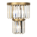 Three Light Wall Sconce<br /><span style="color:#4AB0CE;">Entrega: 4-10 dias en USA</span><br /><span style="color:#4AB0CE;font-size:60%;">PREGUNTE POR ENTREGA EN PANAMA</span><br />Collection: Social Club<br />Finish: Havana Gold