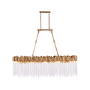 Ten Light Linear Pendant<br /><span style="color:#4AB0CE;">Entrega: 4-10 dias en USA</span><br /><span style="color:#4AB0CE;font-size:60%;">PREGUNTE POR ENTREGA EN PANAMA</span><br />Collection: Matrix<br />Finish: Havana Gold