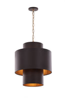 Four Light Pendant<br /><span style="color:#4AB0CE;">Entrega: 2-3 semanas en USA</span><br /><span style="color:#4AB0CE;font-size:60%;">PREGUNTE POR ENTREGA EN PANAMA</span><br />Collection: Cannery<br />Finish: Dark Bronze / French Gold