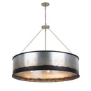 Six Light Pendant<br /><span style="color:#4AB0CE;">Entrega: 4-10 dias en USA</span><br /><span style="color:#4AB0CE;font-size:60%;">PREGUNTE POR ENTREGA EN PANAMA</span><br />Collection: Cannery<br />Finish: Ombre Galvanized