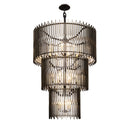 18 Light Chandelier<br /><span style="color:#4AB0CE;">Entrega: 4-10 dias en USA</span><br /><span style="color:#4AB0CE;font-size:60%;">PREGUNTE POR ENTREGA EN PANAMA</span><br />Collection: Park Row<br />Finish: Matte Black/French Gold