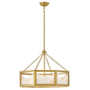 LED Chandelier<br /><span style="color:#4AB0CE;">Entrega: 4-10 dias en USA</span><br /><span style="color:#4AB0CE;font-size:60%;">PREGUNTE POR ENTREGA EN PANAMA</span><br />Collection: Veleta<br />Finish: Lacquered Brass