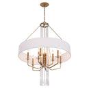 Nine Light Pendant<br /><span style="color:#4AB0CE;">Entrega: 4-5 semanas en USA</span><br /><span style="color:#4AB0CE;font-size:60%;">PREGUNTE POR ENTREGA EN PANAMA</span><br />Collection: Barcelona<br />Finish: Brass Kisser