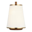 Two Light Wall Sconce<br /><span style="color:#4AB0CE;">Entrega: 4-10 dias en USA</span><br /><span style="color:#4AB0CE;font-size:60%;">PREGUNTE POR ENTREGA EN PANAMA</span><br />Collection: Desert Flyer<br />Finish: Satin Brass/Medium Walnut