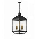 Four Light Pendant<br /><span style="color:#4AB0CE;">Entrega: 5-6 semanas en USA</span><br /><span style="color:#4AB0CE;font-size:60%;">PREGUNTE POR ENTREGA EN PANAMA</span><br />Collection: Midnight Manor<br />Finish: Blackened Zinc/Antique Bronze