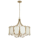 Six Light Pendant<br /><span style="color:#4AB0CE;">Entrega: 4-10 dias en USA</span><br /><span style="color:#4AB0CE;font-size:60%;">PREGUNTE POR ENTREGA EN PANAMA</span><br />Collection: Panelist<br />Finish: Brass Kisser