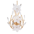 Two Light Wall Sconce<br /><span style="color:#4AB0CE;">Entrega: 4-10 dias en USA</span><br /><span style="color:#4AB0CE;font-size:60%;">PREGUNTE POR ENTREGA EN PANAMA</span><br />Collection: Petal Court<br />Finish: French Gold