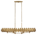 Six Light Pendant<br /><span style="color:#4AB0CE;">Entrega: 3-4 semanas en USA</span><br /><span style="color:#4AB0CE;font-size:60%;">PREGUNTE POR ENTREGA EN PANAMA</span><br />Collection: Petal Reign<br />Finish: Brass Kisser